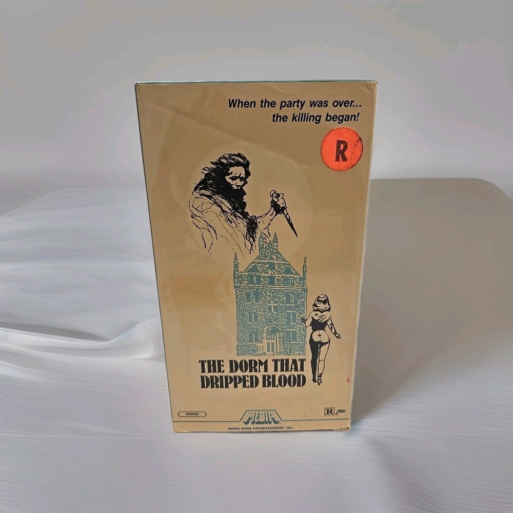 The Dorm That Dripped Blood (VHS) Vintage 1984 Lapinski,‎ Sachs, Holland